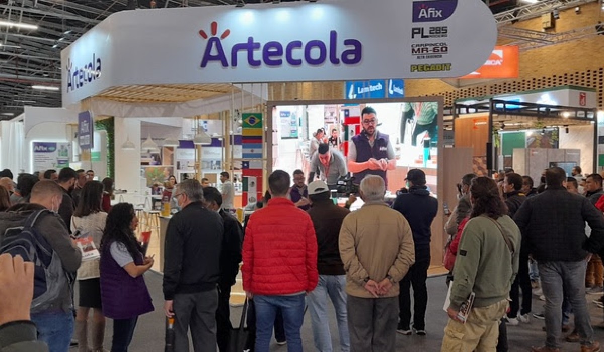 Artecola destaca versatilidade em ampla linha de adesivos para móveis e madeira na ForMóbile 2022