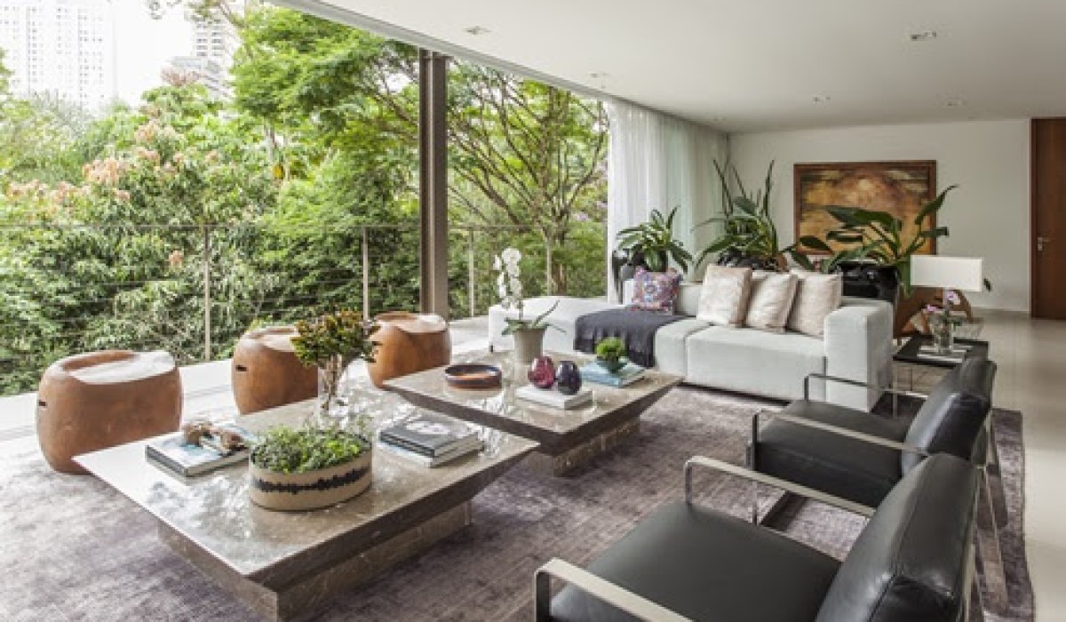 Como decorar o ambiente com tapetes lisos ou geométricos
