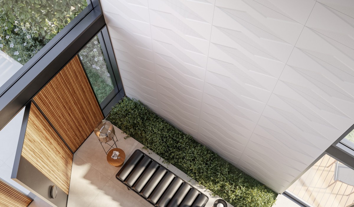 Série Nilo apresenta proposta clean e geométrica no décor