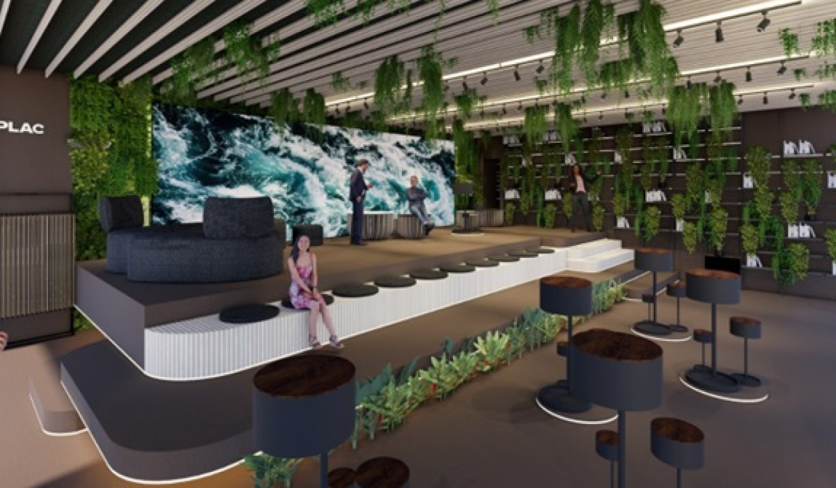 Greenplac doará stand na Expo Revestir 2023 para a entidade beneficente Diadema Tabea