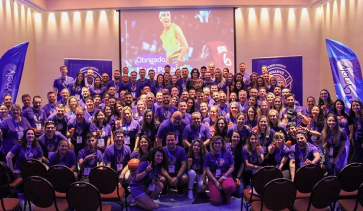 Magic Paula, ícone do basquete brasileiro, participa de convenção da Promob e Focco, marcas da companhia Cyncly
