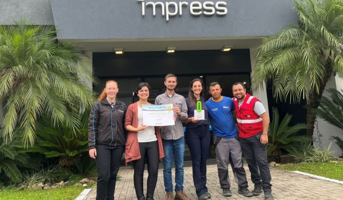 Impress Decor recebe certificação Aterro Zero