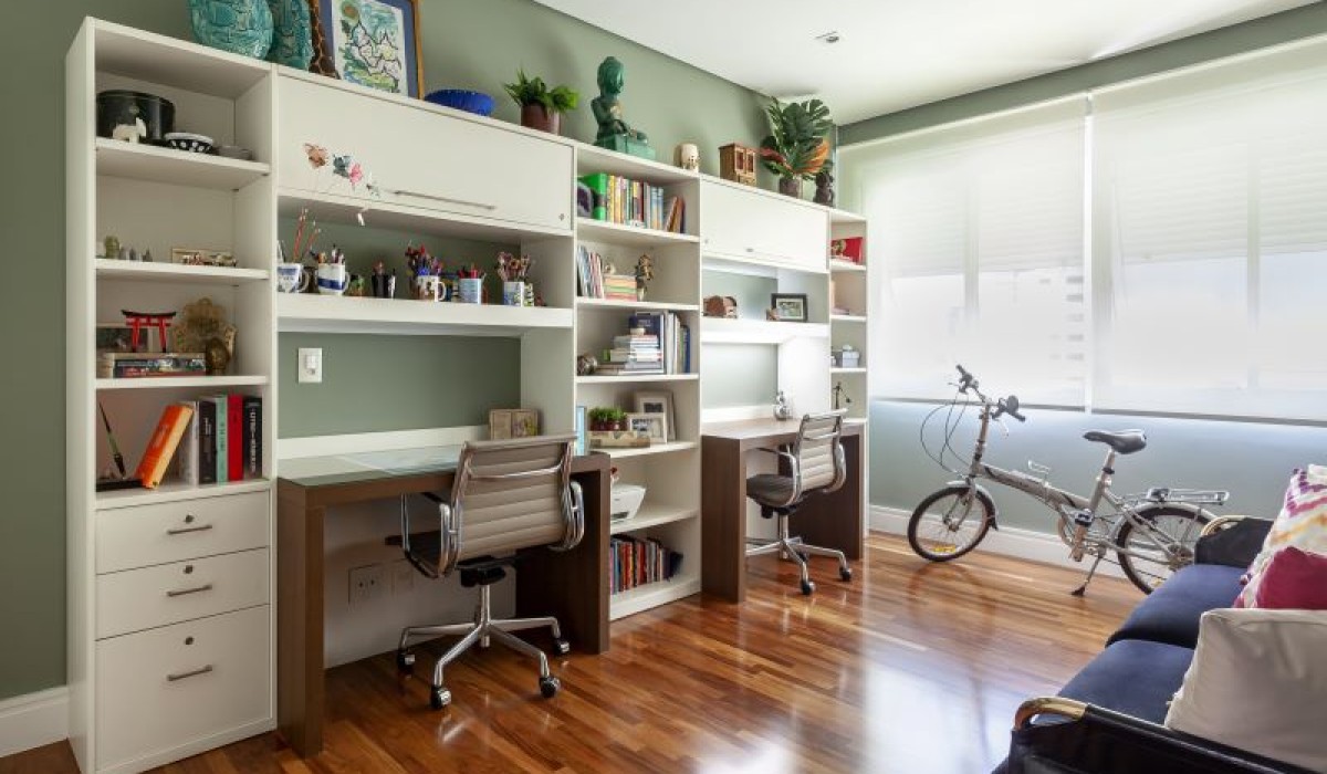 Dicas para conciliar o décor de um home office para casal
