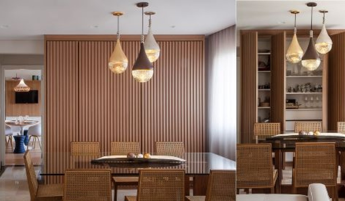 A discrição no décor com soluções camufladas nos ambientes