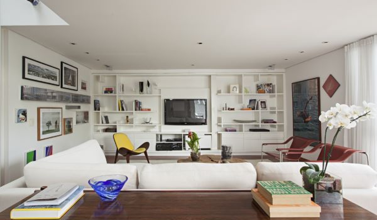 No décor das paredes, inúmeras possibilidades destacam e exaltam as mais diversas expressões da arte