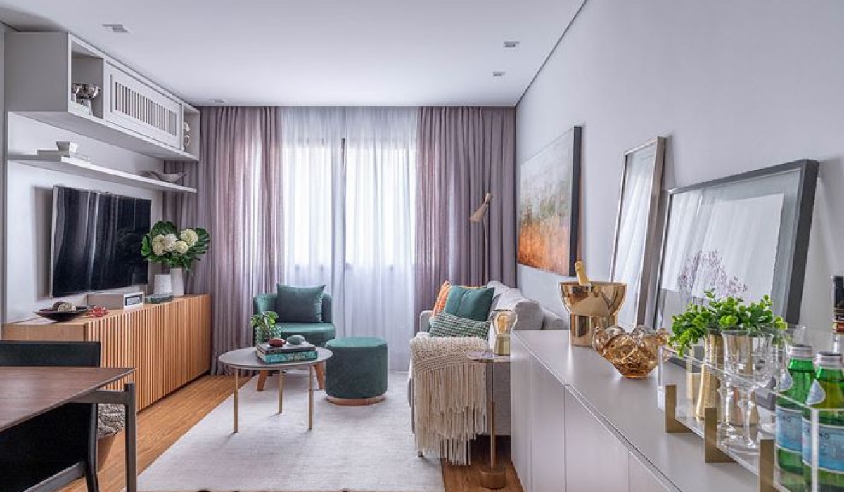 Locação de imóveis residenciais com boas soluções de décor