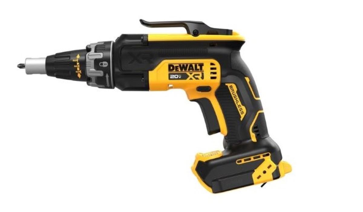 DEWALT lança a parafusadeira para drywall mais compacta do mercado