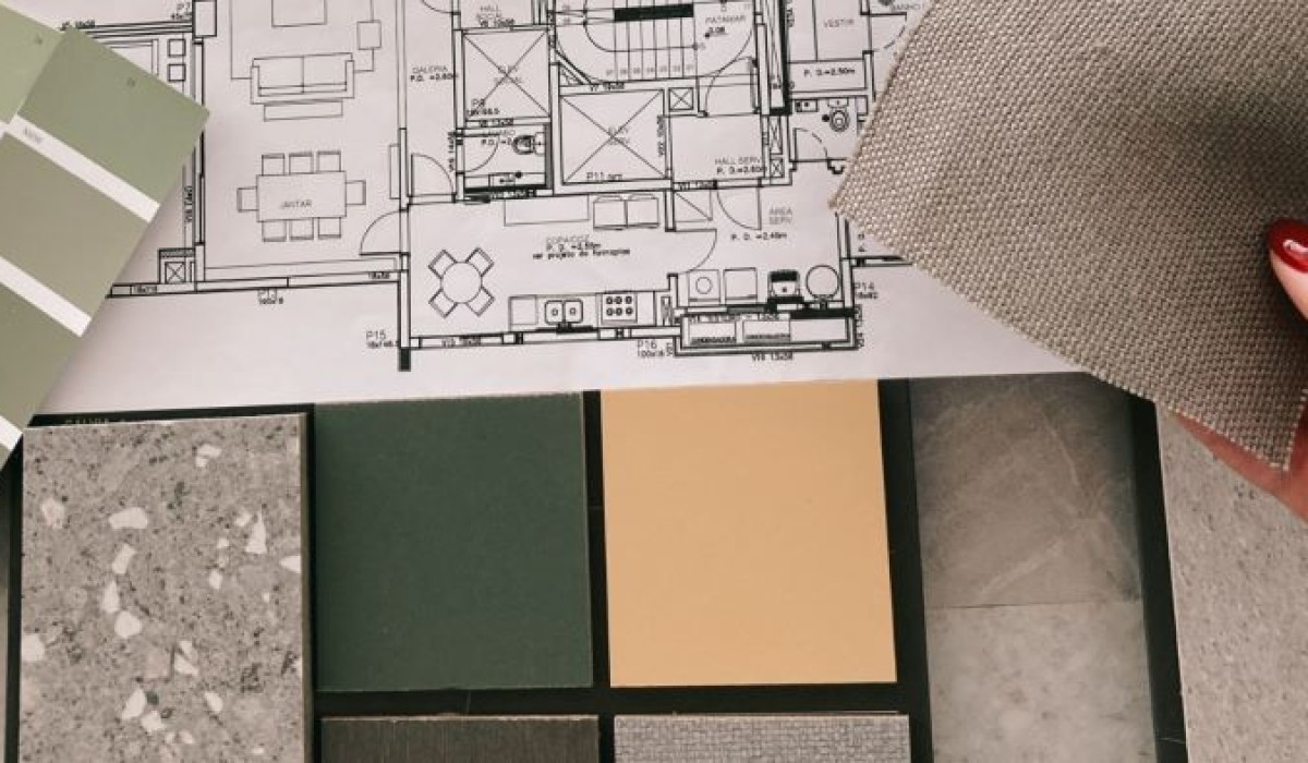 Como a escolha correta dos materiais afeta o resultado de um projeto de interiores