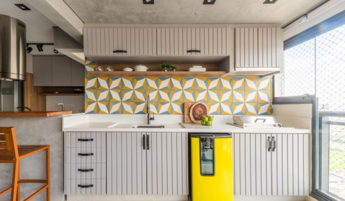 Azulejos coloridos: de volta ao topo no décor de interiores