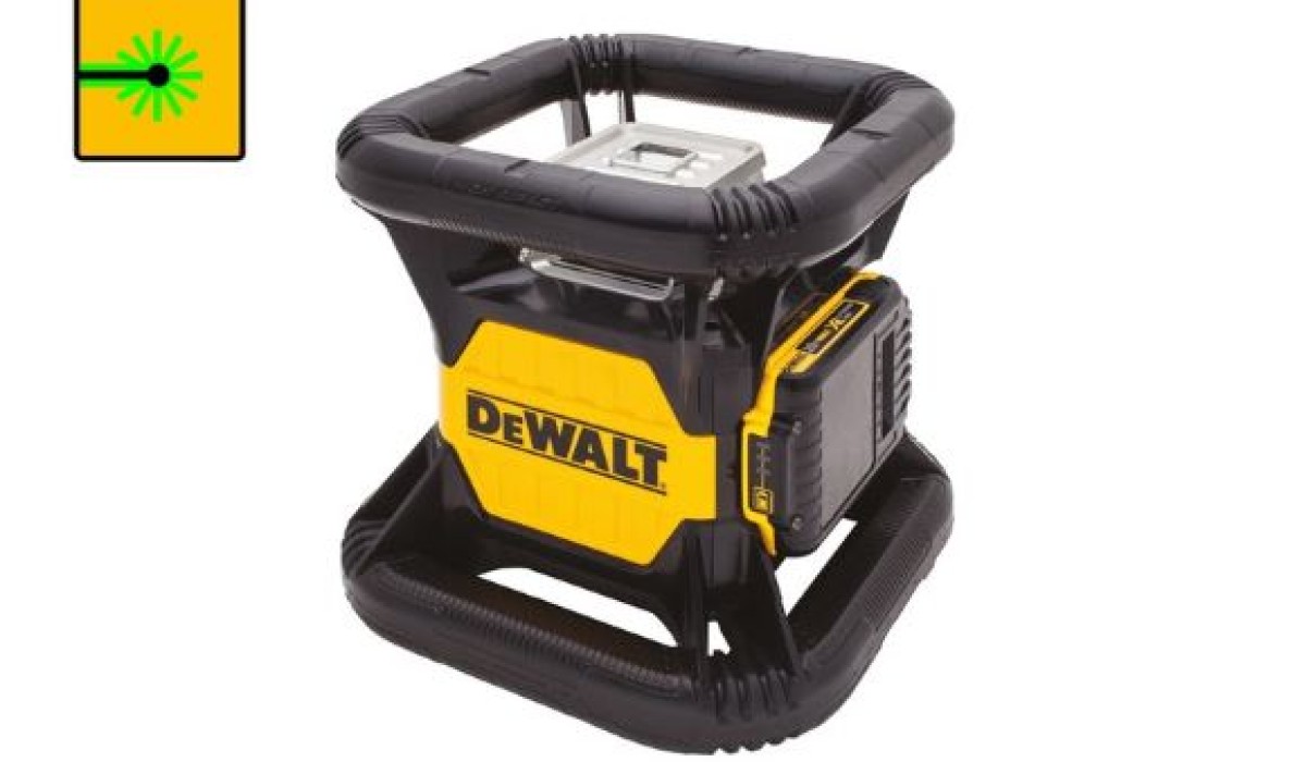 DEWALT lança o exclusivo nível a laser rotativo a bateria