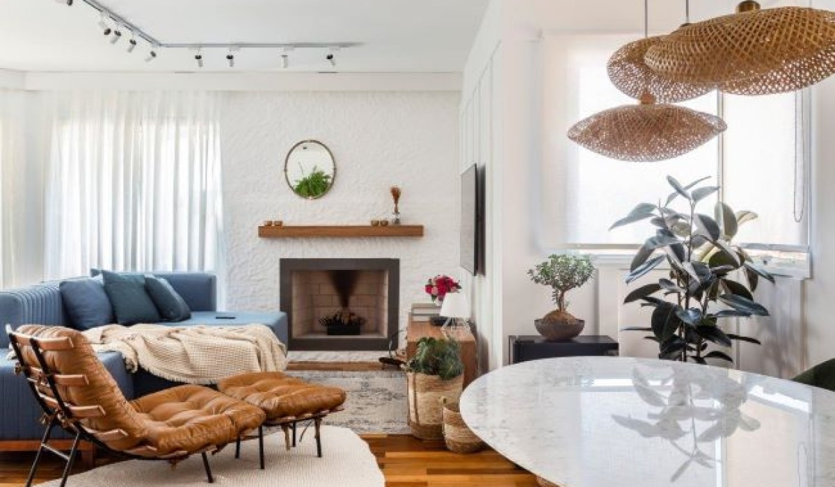 Escritório Go Up Arquitetura assina reforma de apartamento no Brooklin, São Paulo