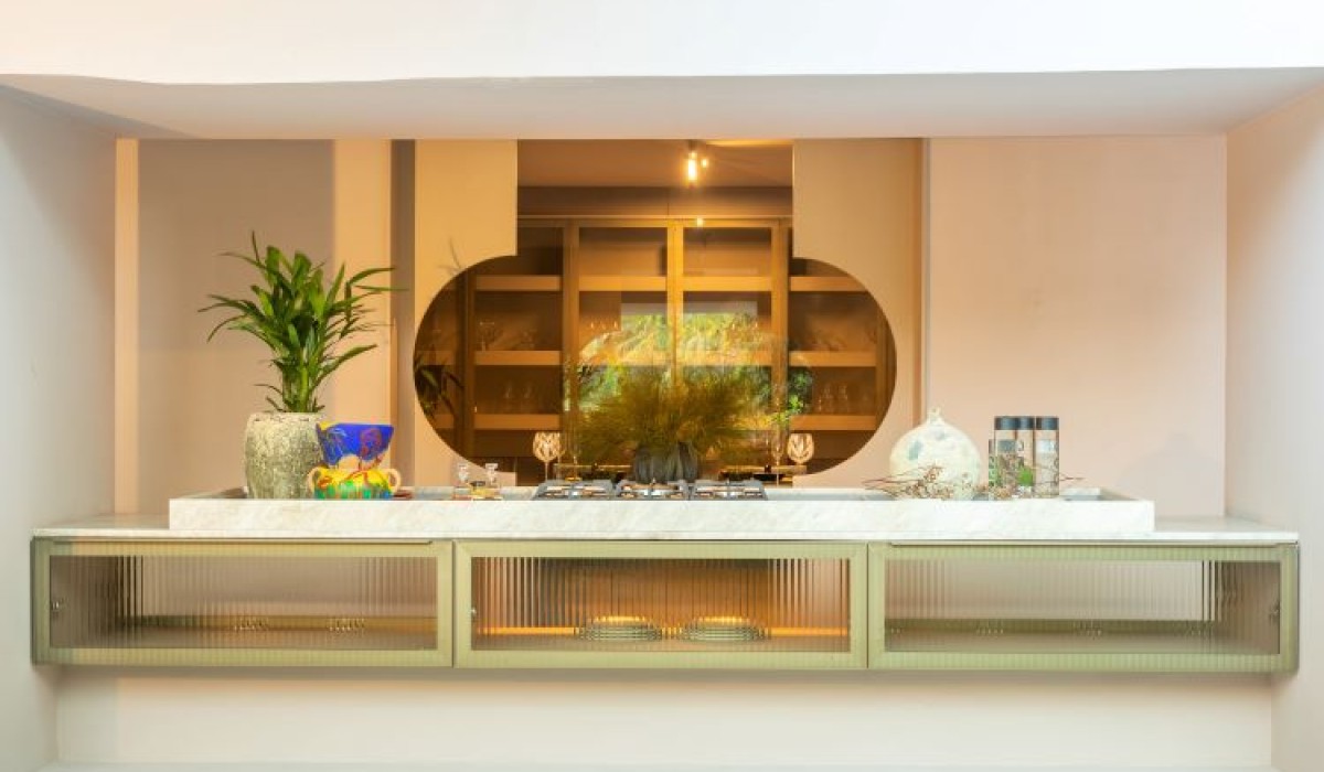 Lounge Gourmet Concept da Celmar convida você a experimentar a fluidez estética na Mostra Luxo Décor Brasil