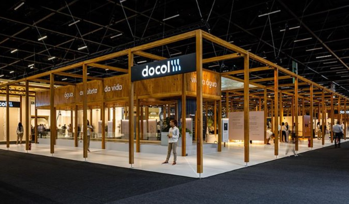 Projeto Floresta Docol do Bloco Arquitetos vence o IF Design Award 2024 nas categorias Interior Architecture / Trade Fair Exhibitions