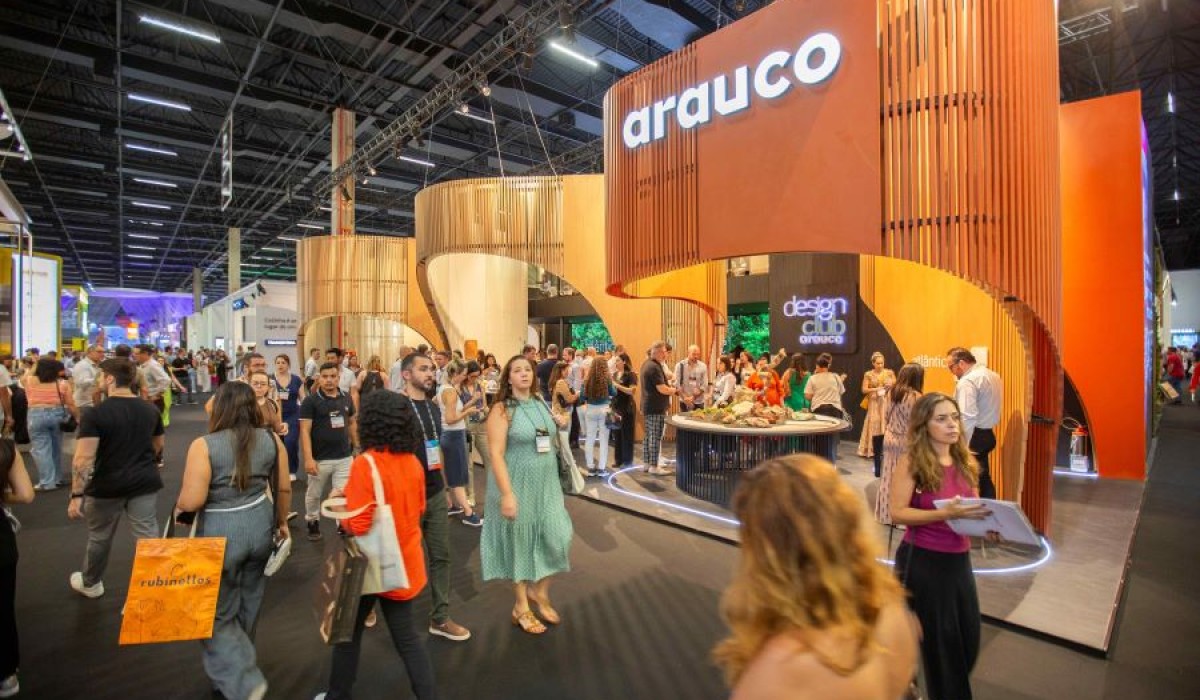 Arauco revelou sua coleção Tons do Brasil na Expo Revestir