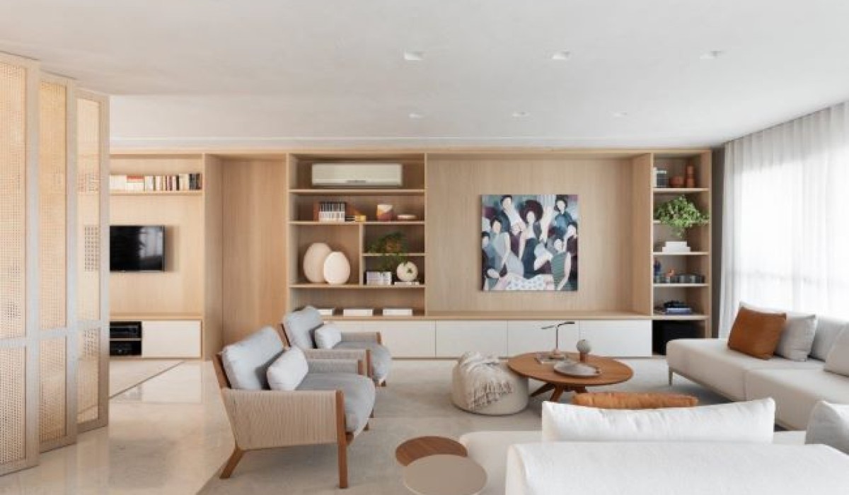 Escritório archi.lab é responsável pela reforma de apartamento no Paraná