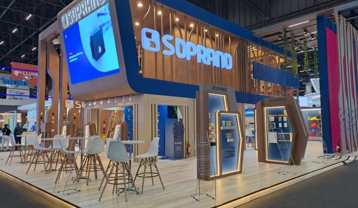 Soprano reforça sua presença no setor de Casa & Construção na FEICON 2024