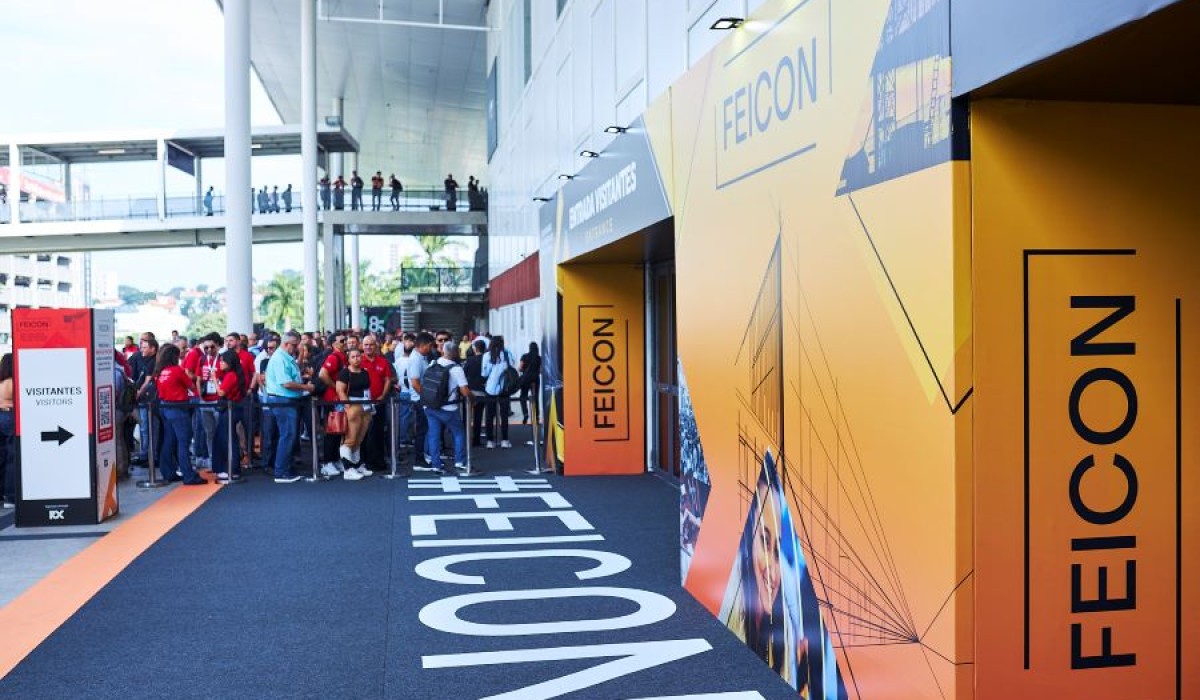 FEICON 2024 foi a maior dos últimos 10 anos, conforme divulgado pela RX