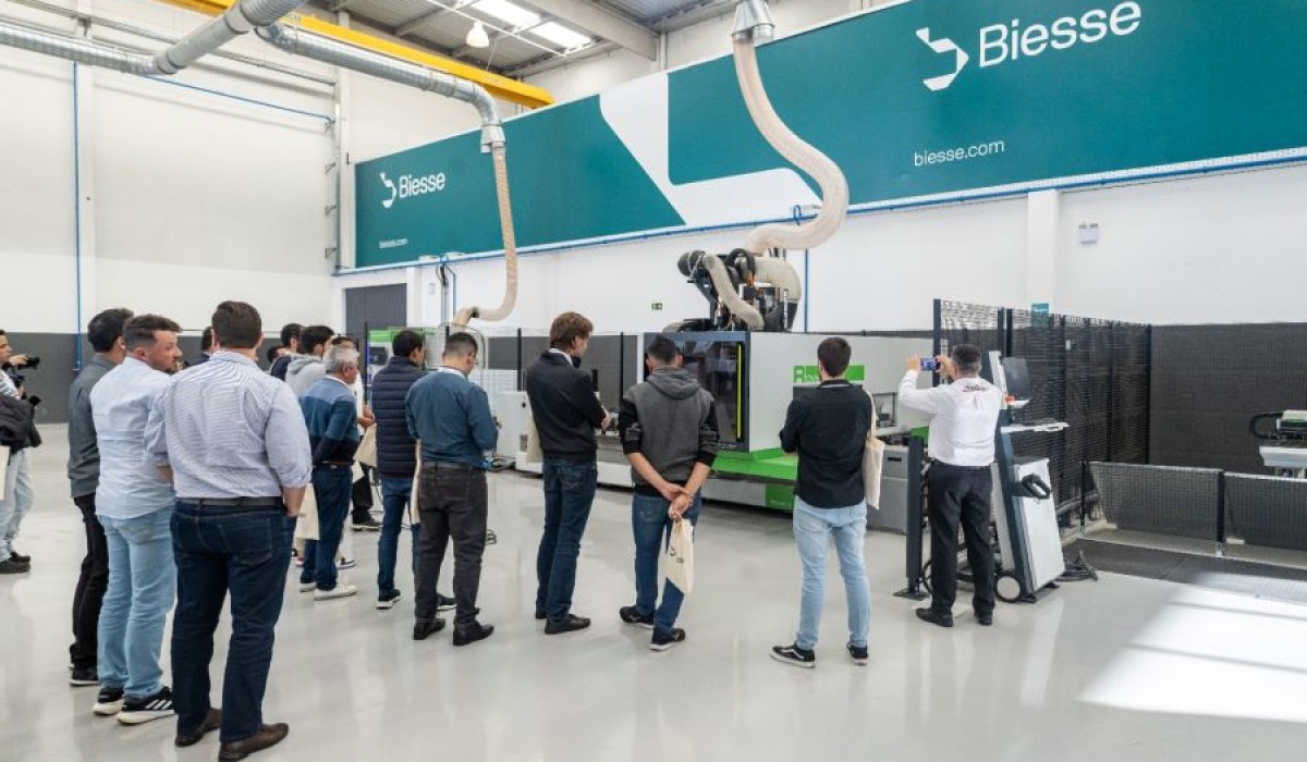 Biesse revela Inside 2024 e comemora o primeiro aniversário de seu showroom em Curitiba