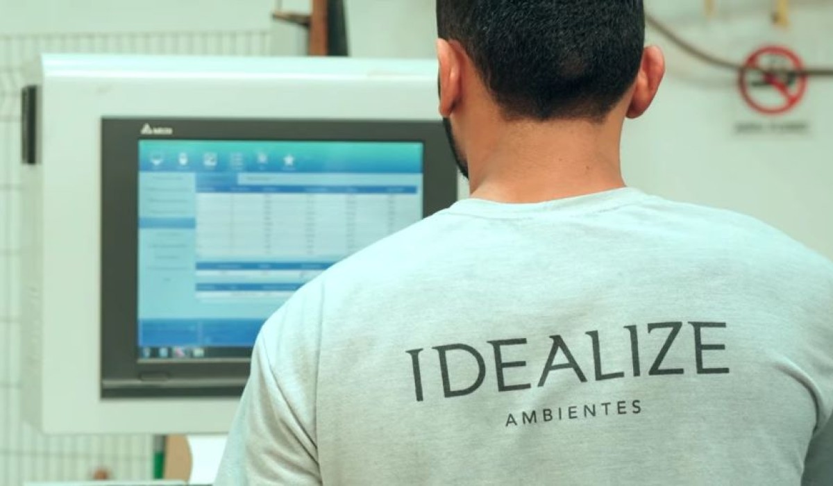 Idealize Ambientes aumenta produtividade com investimentos tecnológicos no setor moveleiro