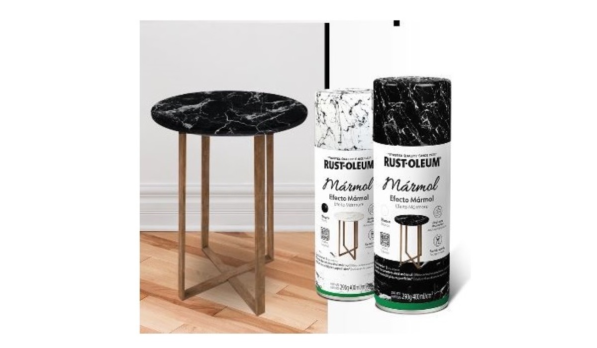 Conheça a alternativa de revestimento em spray que imita mármore