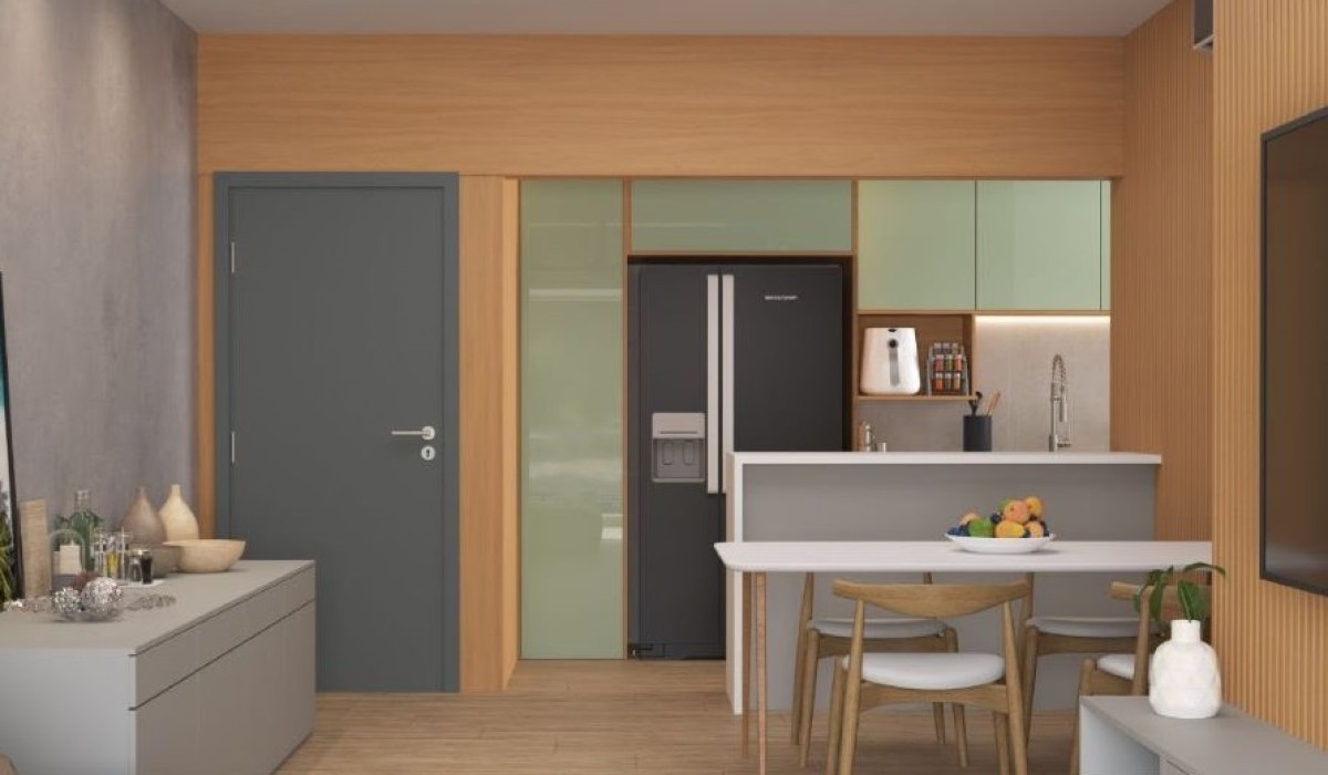 Portas se destacam como elemento decorativo com novos acabamentos, padrões inéditos e cores variadas
