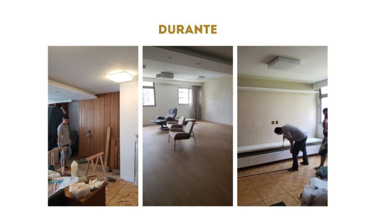 Studio Elã renova apartamento antigo nos Jardins, criando ambiente integrado e sofisticado