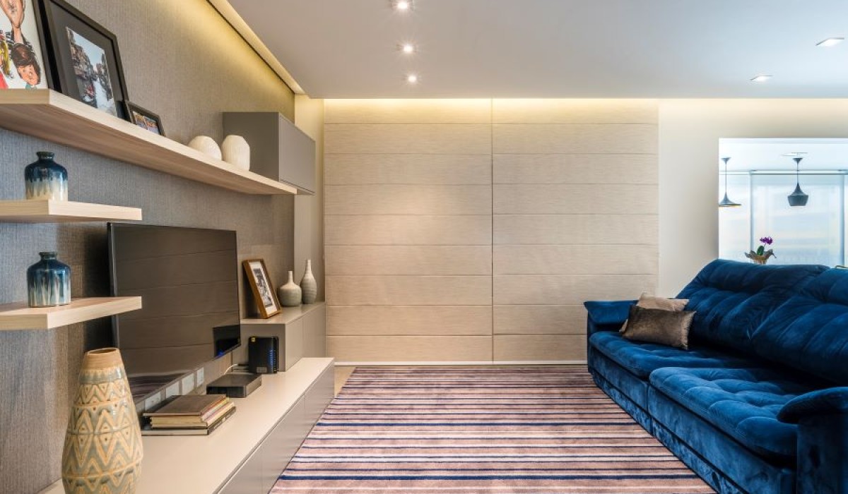 Renovação contemporânea no Condomínio Premier