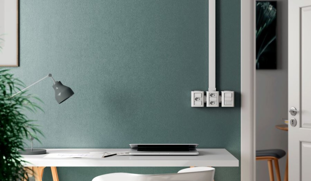 Melhore os ambientes da casa com módulos de interruptores intercambiáveis