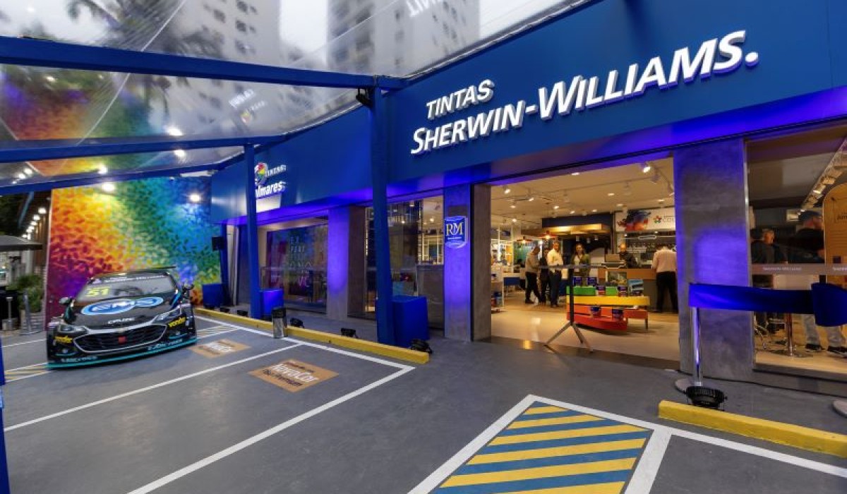Sherwin-Williams e Tintas Palmares inauguram loja conceito em São Paulo
