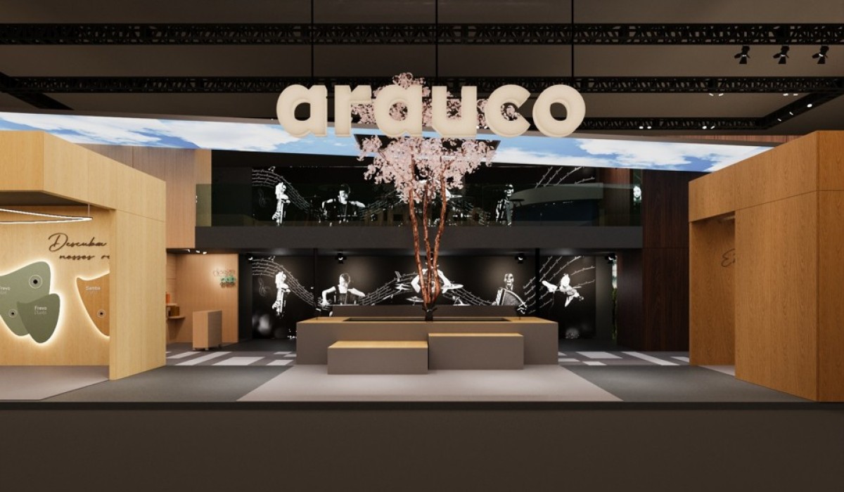 Arauco movimenta a Expo Revestir 2025 com a coleção Ritmos
