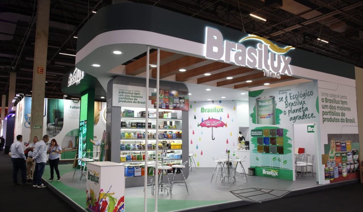 Brasilux Tintas apresenta lançamentos no primeiro dia da Haus Decor Show