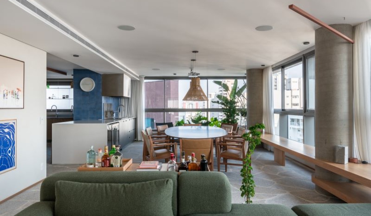 Transformação com estilo: apartamento na Vila Madalena integra sofisticação e conforto