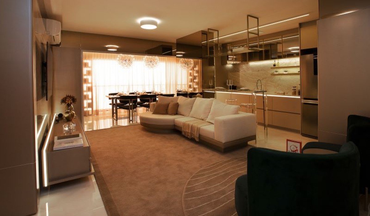 Prazer da convivência valorizado nas soluções de design de interiores