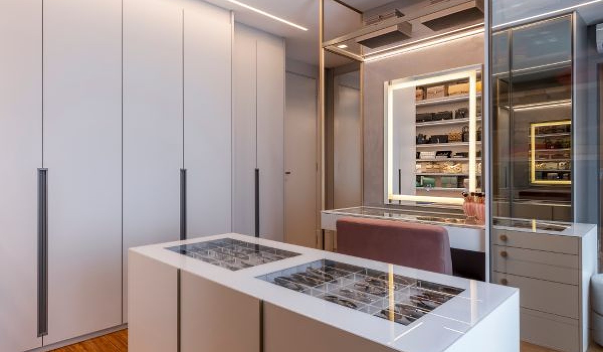 Closets: ambientes ficam ainda mais práticos com recursos e soluções inovadoras