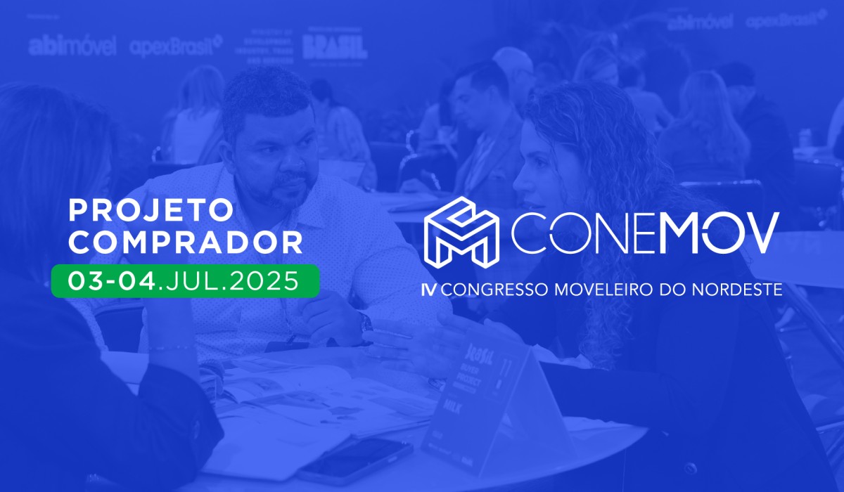 Brazilian Furniture leva compradores internacionais ao Nordeste durante o CONEMOV 2025