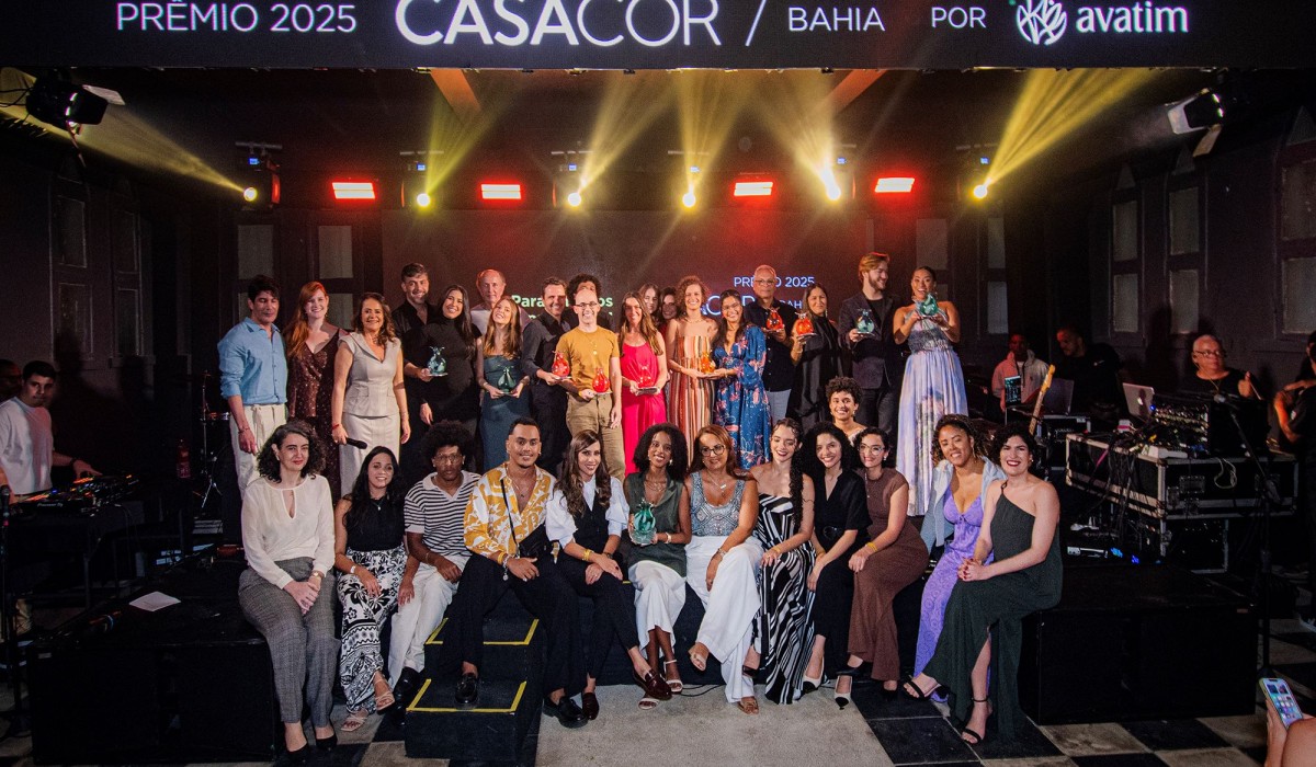 Prêmio CASACOR Bahia 2025 revela vencedores em festa que celebra o sucesso da edição