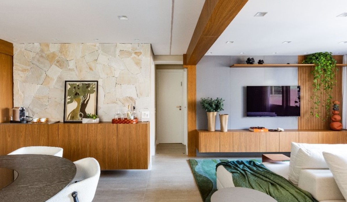 Reforma moderniza apartamento da década de 1990