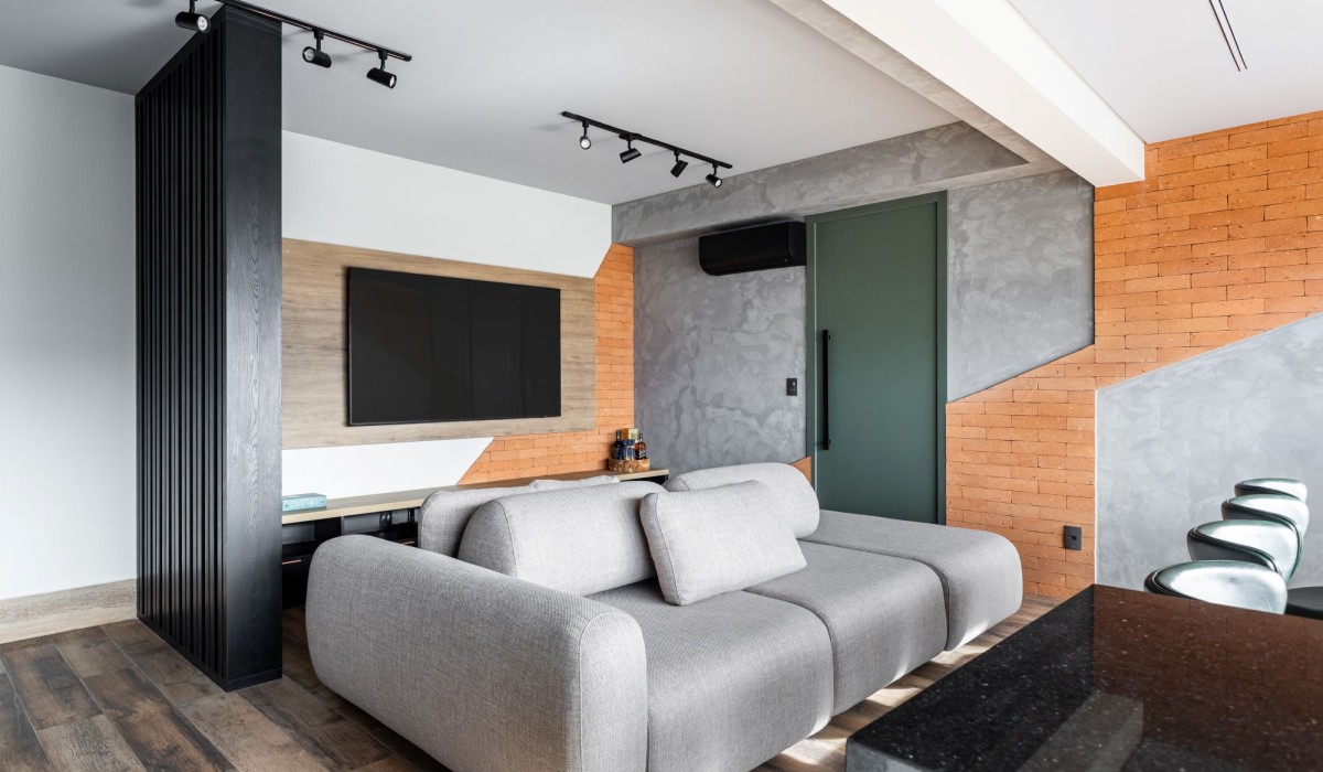 Elegância urbana em apartamento de 90m² no Morumbi