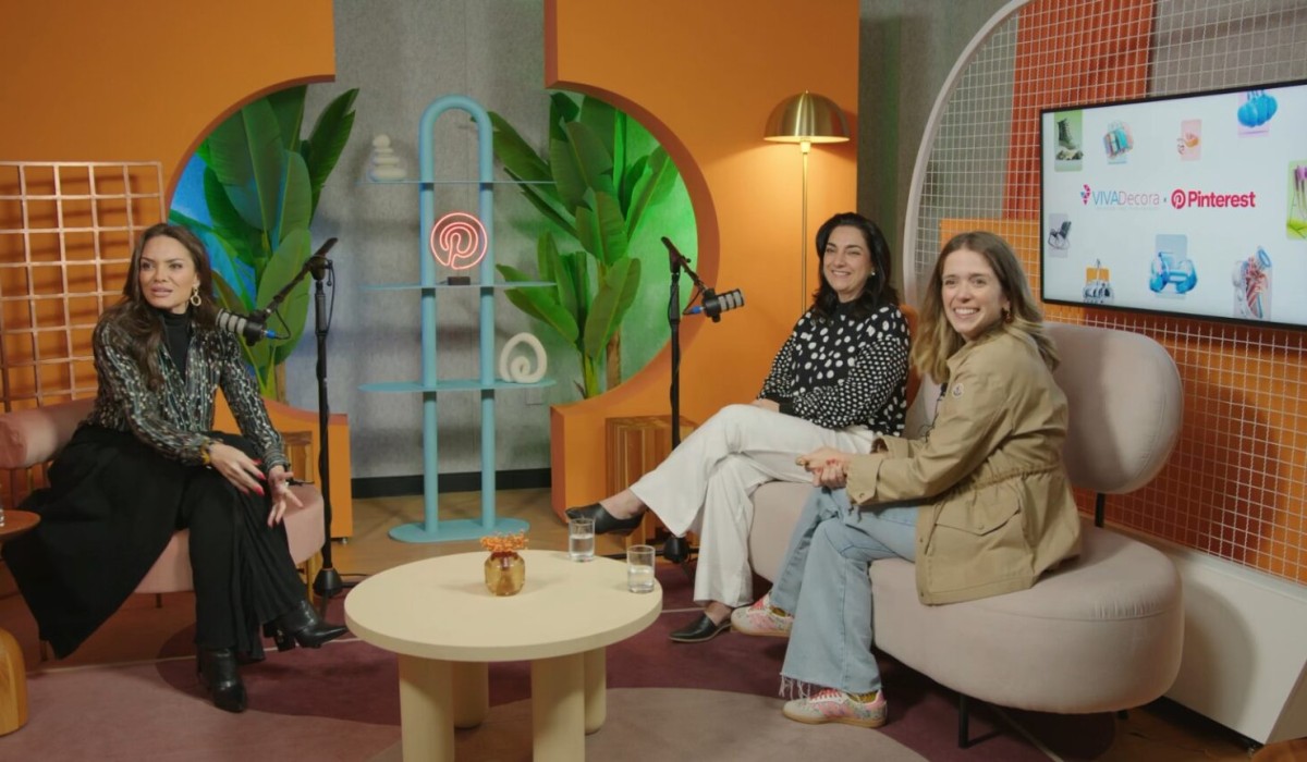 Conversa de Arquiteto: Pinterest e Viva Decora em parceria inédita para lançamento de videocast sobre arquitetura e decoração