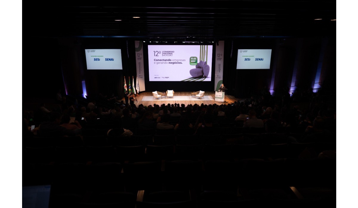‘Conexões’ é tema do 13º Congresso Nacional Moveleiro, em novembro