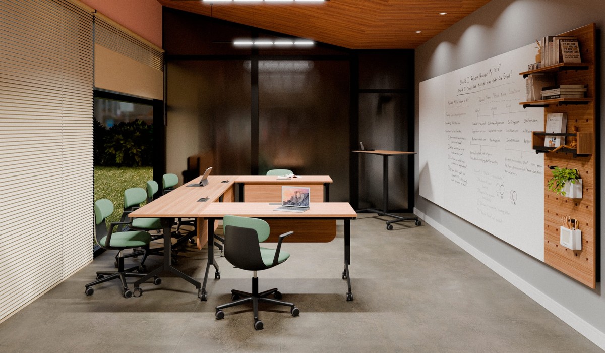 Design que engaja: como a arquitetura de interiores e o mobiliário moldam a identidade e o compromisso dos colaboradores