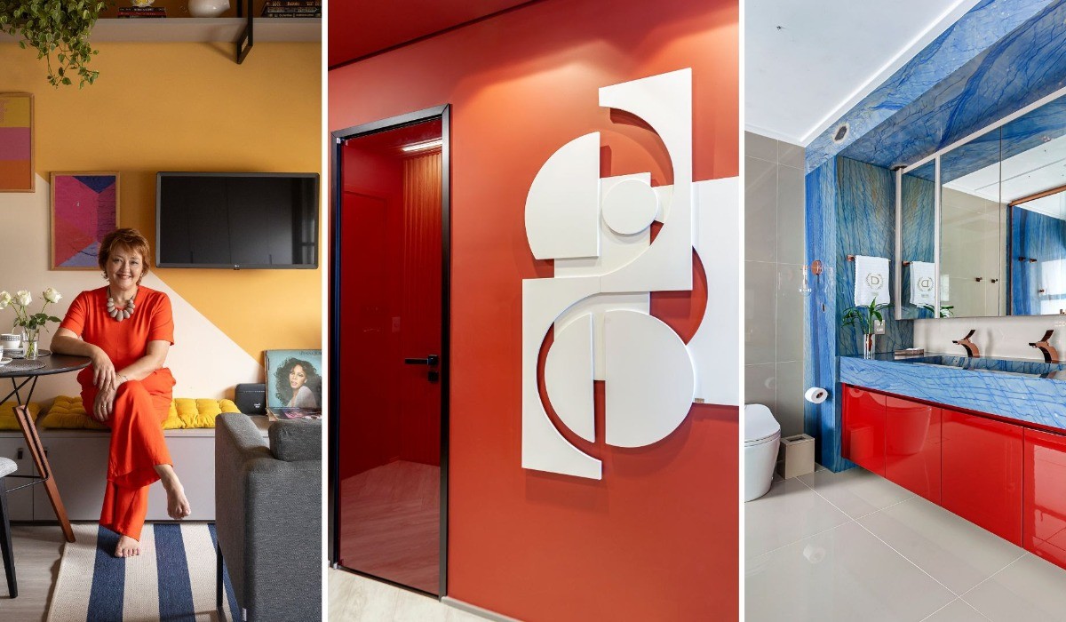 Paredes coloridas transformam ambientes e valorizam a arquitetura de interiores